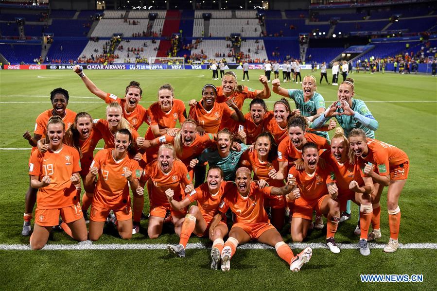 (SP)FRANCE-LYON-2019 FIFA WOMEN'S WORLD CUP-SEMIFINAL-NED VS SWE