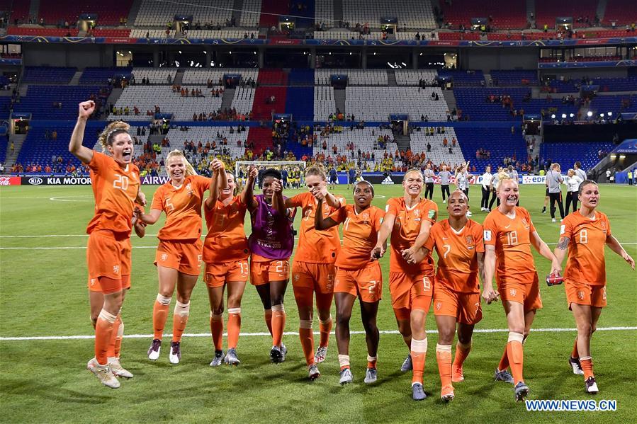 (SP)FRANCE-LYON-2019 FIFA WOMEN'S WORLD CUP-SEMIFINAL-NED VS SWE