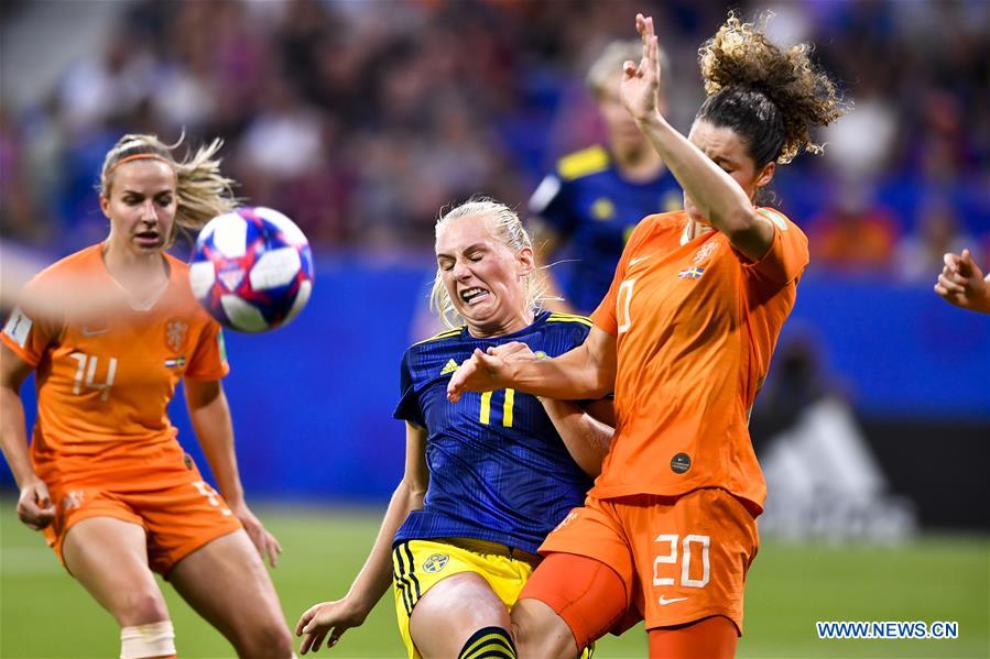 (SP)FRANCE-LYON-2019 FIFA WOMEN'S WORLD CUP-SEMIFINAL-NED VS SWE