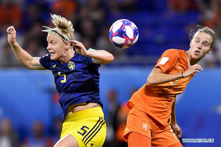 (SP)FRANCE-LYON-2019 FIFA WOMEN'S WORLD CUP-SEMIFINAL-NED VS SWE