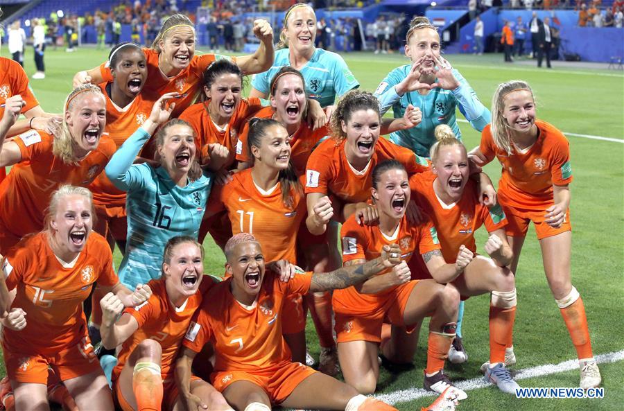 (SP)FRANCE-LYON-2019 FIFA WOMEN'S WORLD CUP-SEMIFINAL-NED VS SWE