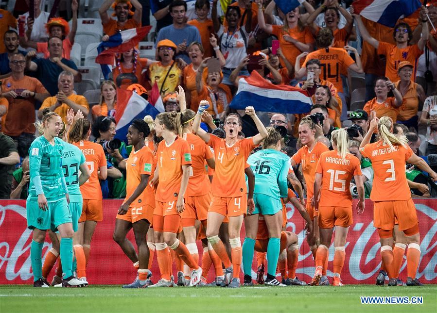 (SP)FRANCE-LYON-2019 FIFA WOMEN'S WORLD CUP-SEMIFINAL-NED VS SWE