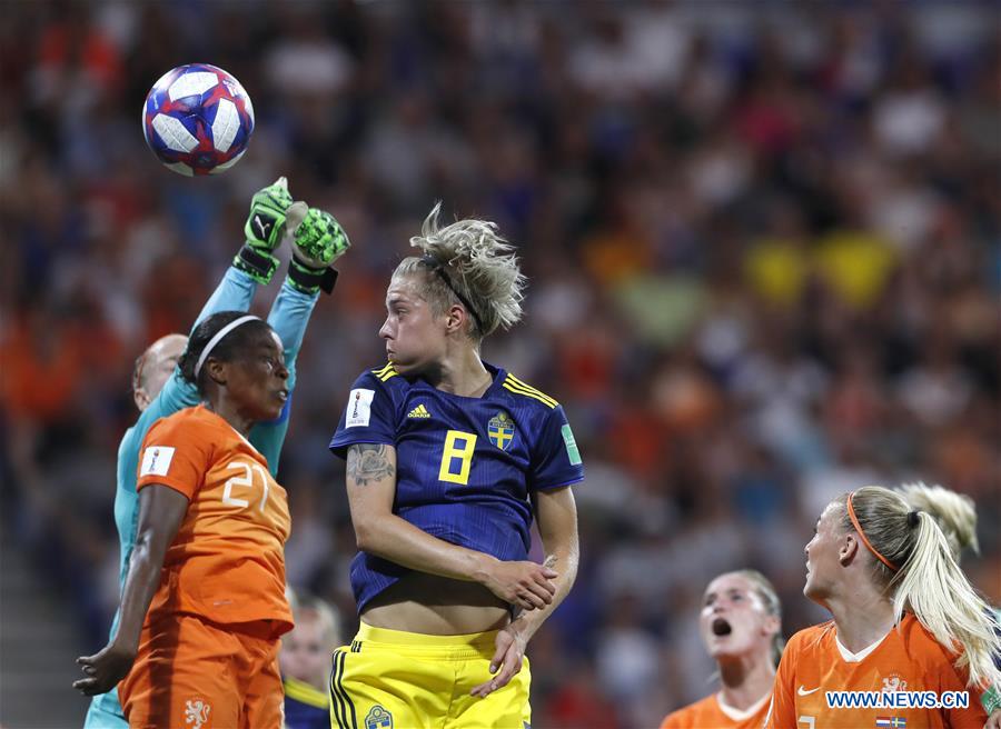 (SP)FRANCE-LYON-2019 FIFA WOMEN'S WORLD CUP-SEMIFINAL-NED VS SWE