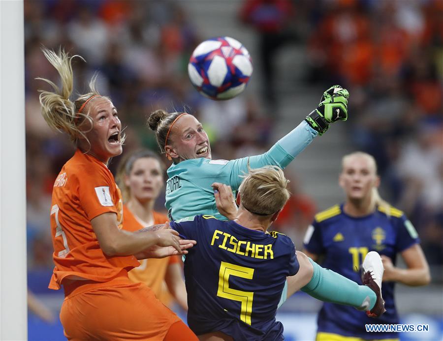 (SP)FRANCE-LYON-2019 FIFA WOMEN'S WORLD CUP-SEMIFINAL-NED VS SWE