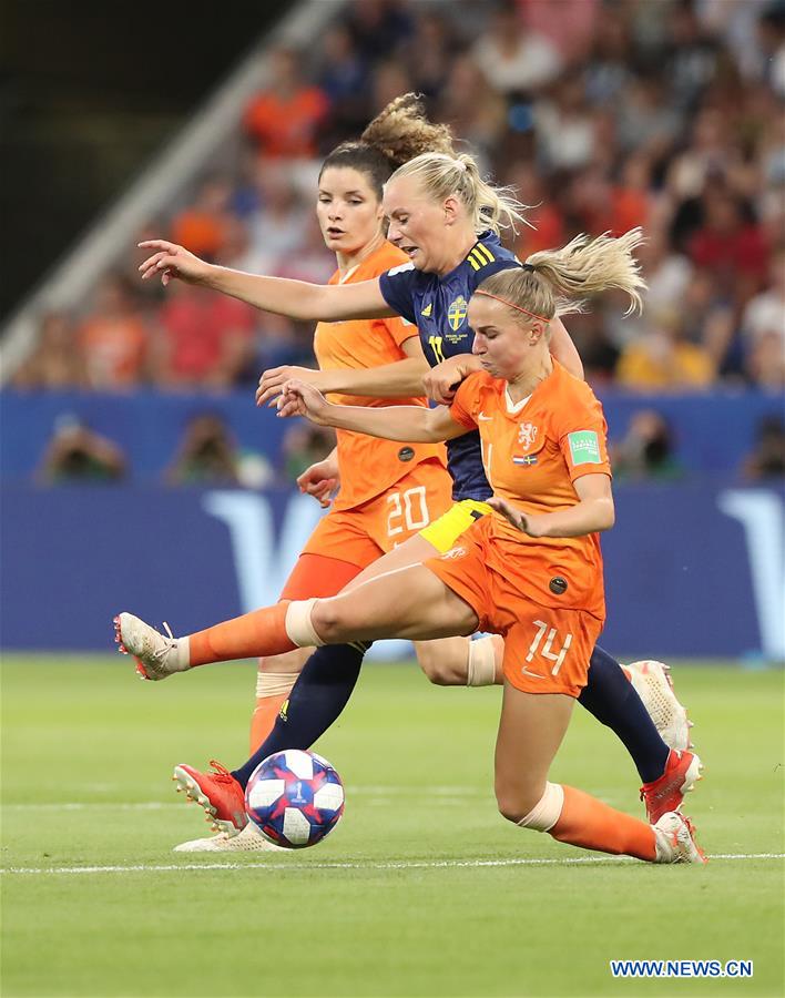 (SP)FRANCE-LYON-2019 FIFA WOMEN'S WORLD CUP-SEMIFINAL-NED VS SWE