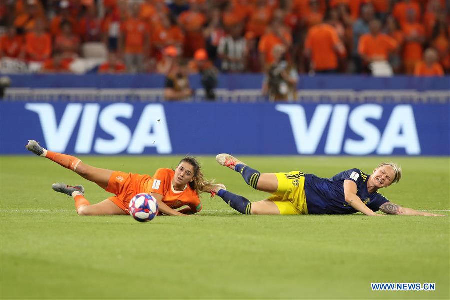 (SP)FRANCE-LYON-2019 FIFA WOMEN'S WORLD CUP-SEMIFINAL-NED VS SWE