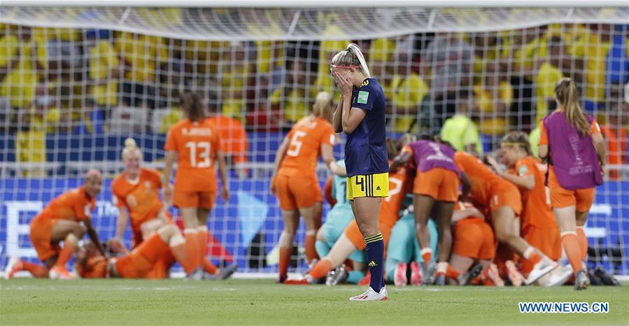 (SP)FRANCE-LYON-2019 FIFA WOMEN'S WORLD CUP-SEMIFINAL-NED VS SWE
