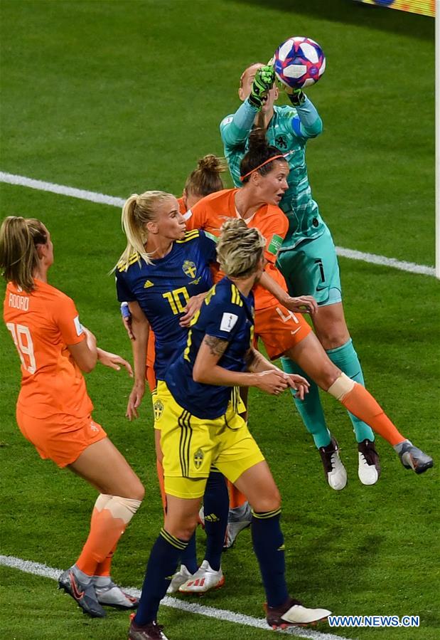 (SP)FRANCE-LYON-2019 FIFA WOMEN'S WORLD CUP-SEMIFINAL-NED VS SWE