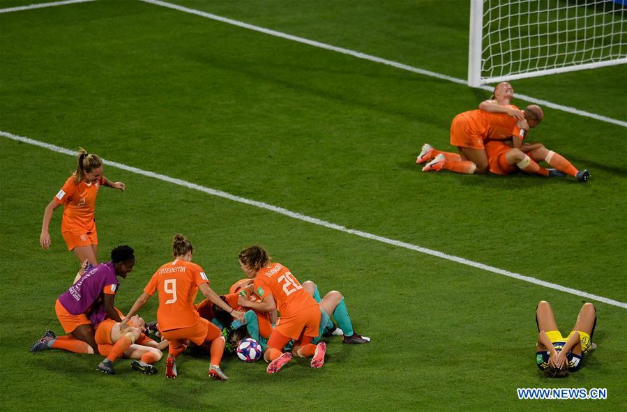 (SP)FRANCE-LYON-2019 FIFA WOMEN'S WORLD CUP-SEMIFINAL-NED VS SWE
