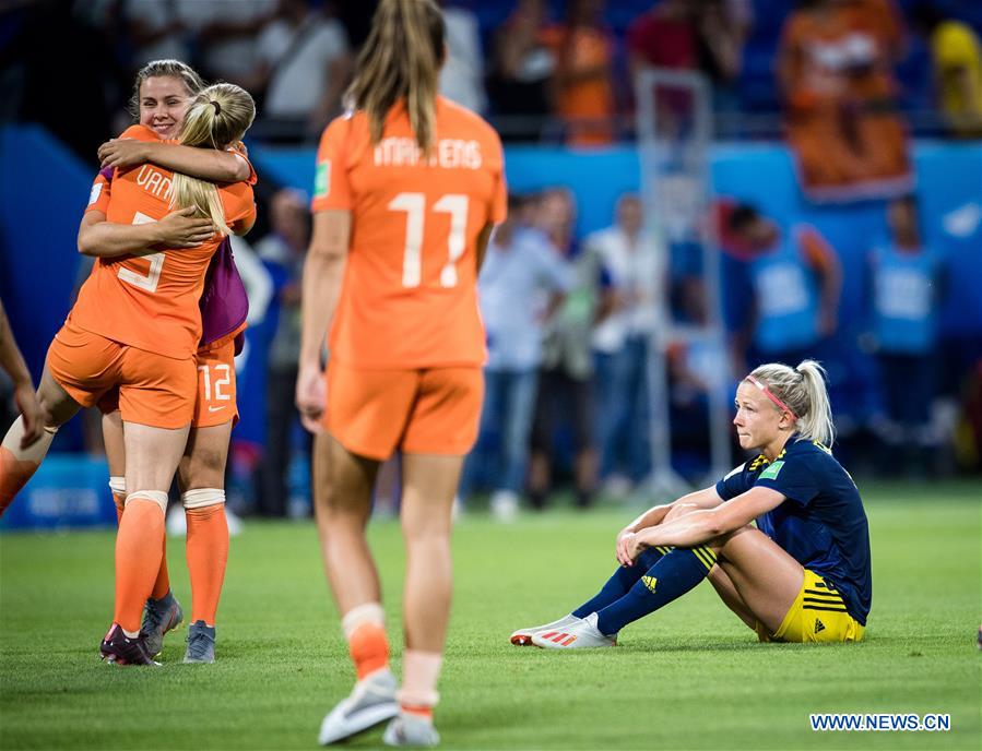 (SP)FRANCE-LYON-2019 FIFA WOMEN'S WORLD CUP-SEMIFINAL-NED VS SWE