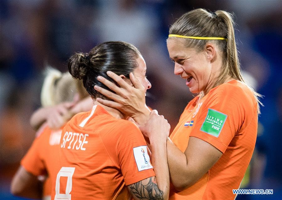 (SP)FRANCE-LYON-2019 FIFA WOMEN'S WORLD CUP-SEMIFINAL-NED VS SWE