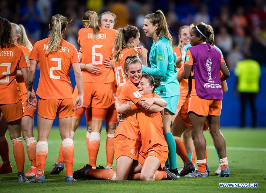 (SP)FRANCE-LYON-2019 FIFA WOMEN'S WORLD CUP-SEMIFINAL-NED VS SWE