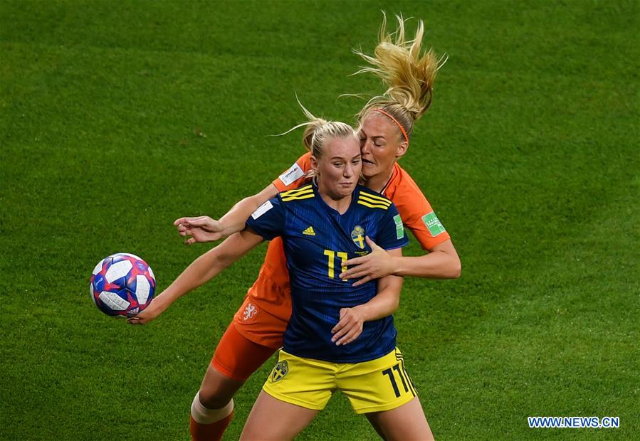 (SP)FRANCE-LYON-2019 FIFA WOMEN'S WORLD CUP-SEMIFINAL-NED VS SWE