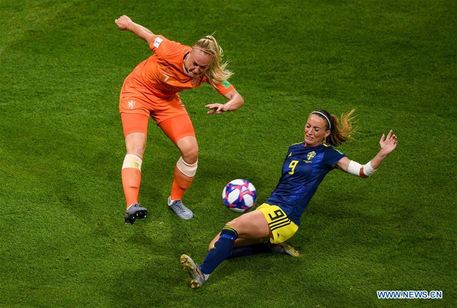 (SP)FRANCE-LYON-2019 FIFA WOMEN'S WORLD CUP-SEMIFINAL-NED VS SWE