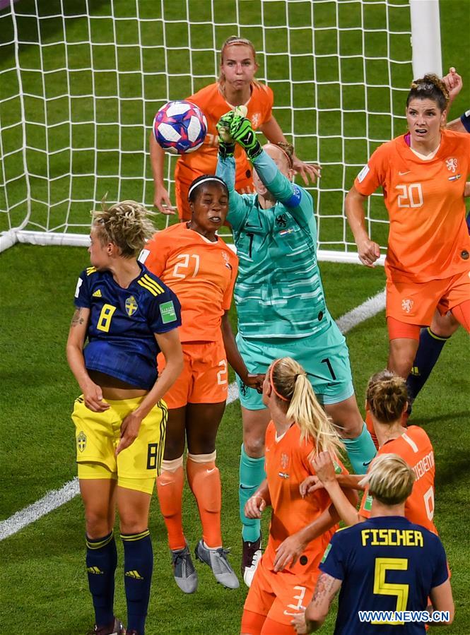 (SP)FRANCE-LYON-2019 FIFA WOMEN'S WORLD CUP-SEMIFINAL-NED VS SWE