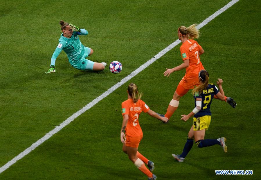 (SP)FRANCE-LYON-2019 FIFA WOMEN'S WORLD CUP-SEMIFINAL-NED VS SWE