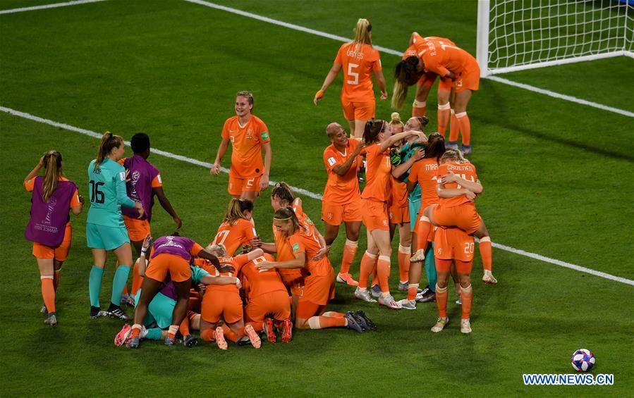 (SP)FRANCE-LYON-2019 FIFA WOMEN'S WORLD CUP-SEMIFINAL-NED VS SWE