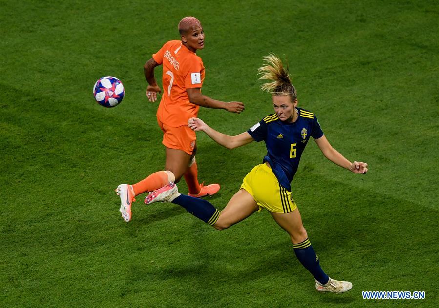 (SP)FRANCE-LYON-2019 FIFA WOMEN'S WORLD CUP-SEMIFINAL-NED VS SWE