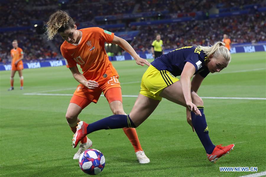 (SP)FRANCE-LYON-2019 FIFA WOMEN'S WORLD CUP-SEMIFINAL-NED VS SWE