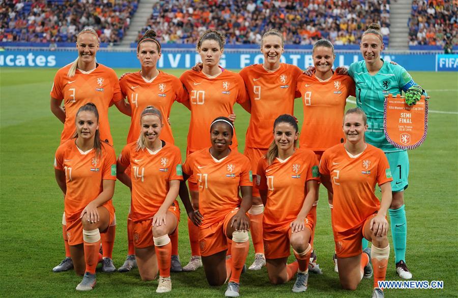 (SP)FRANCE-LYON-2019 FIFA WOMEN'S WORLD CUP-SEMIFINAL-NED VS SWE