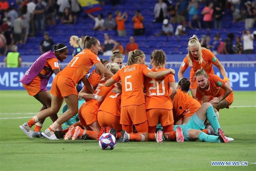 (SP)FRANCE-LYON-2019 FIFA WOMEN'S WORLD CUP-SEMIFINAL-NED VS SWE