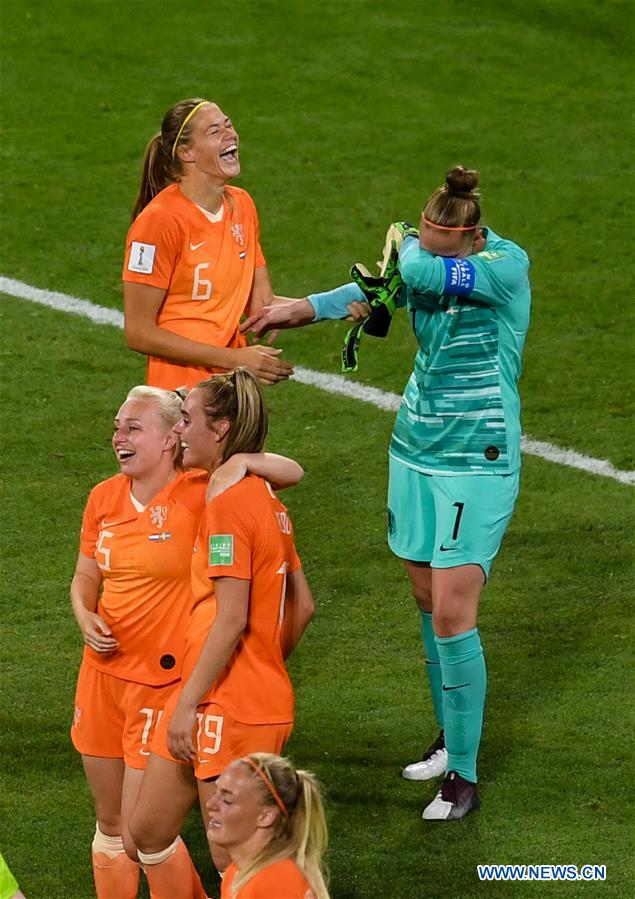 (SP)FRANCE-LYON-2019 FIFA WOMEN'S WORLD CUP-SEMIFINAL-NED VS SWE