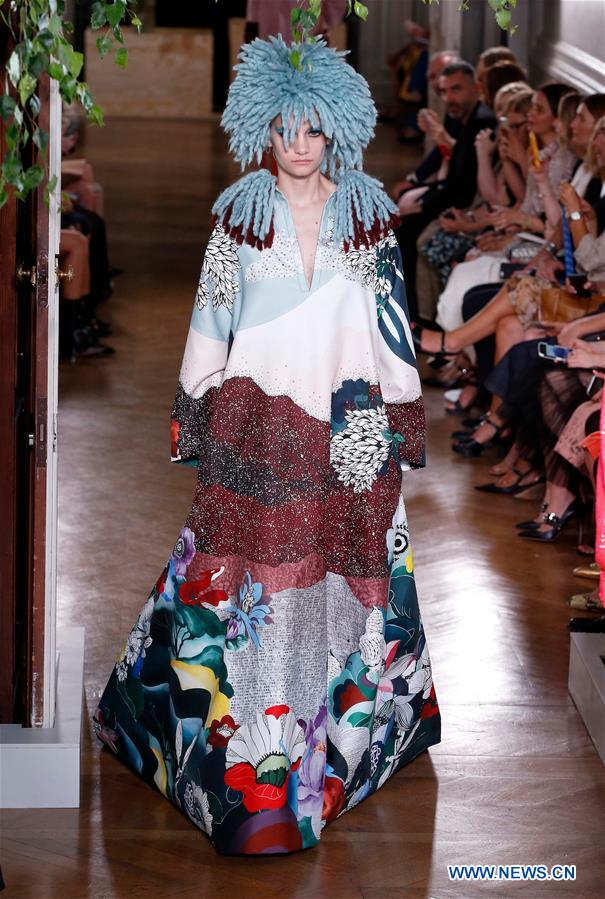 FRANCE-PARIS-FASHION WEEK-VALENTINO