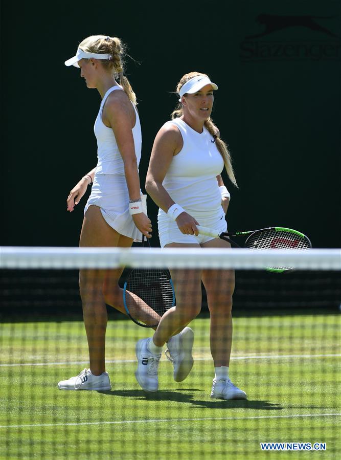 (SP)BRITAIN-LONDON-TENNIS-WIMBLEDON-WOMEN'S DOUBLES