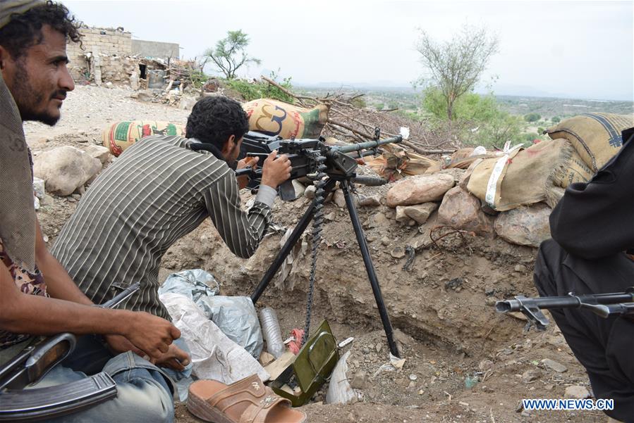YEMEN-DHALEA-PRO-GOVERNMENT ARMY-HOUTHI REBELS-FIGHTING