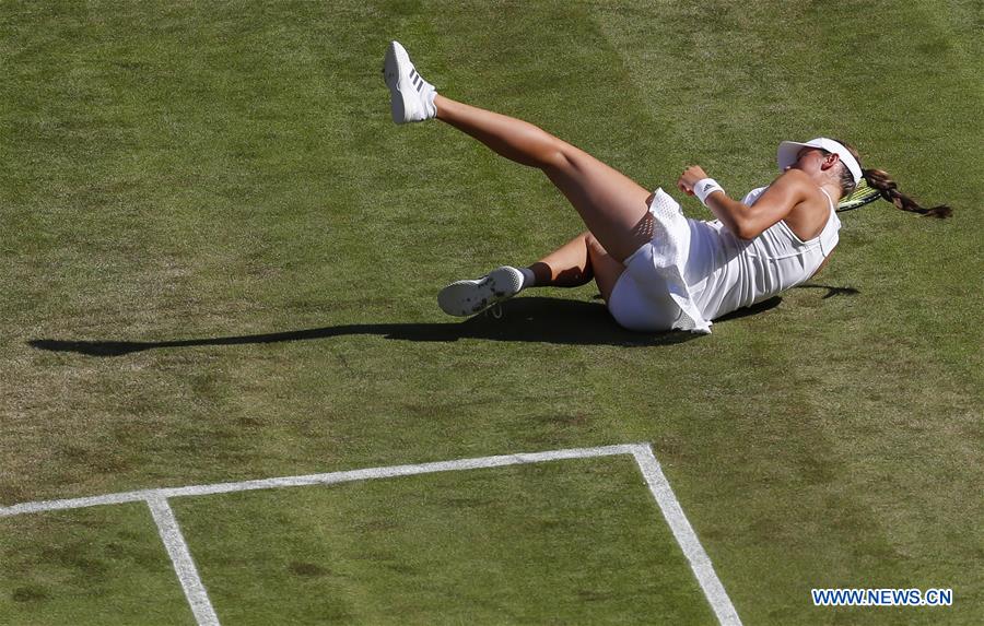 (SP)BRITAIN-LONDON-TENNIS-WIMBLEDON-DAY 4