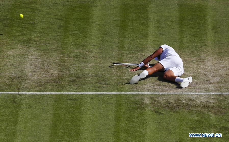 (SP)BRITAIN-LONDON-TENNIS-WIMBLEDON-DAY 4