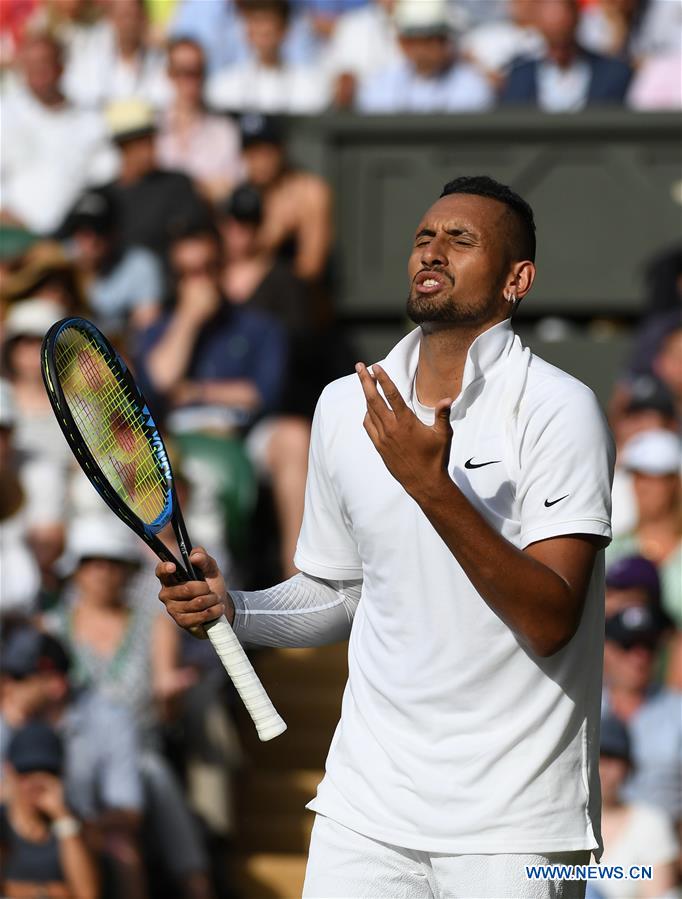 (SP)BRITAIN-LONDON-TENNIS-WIMBLEDON-DAY 4