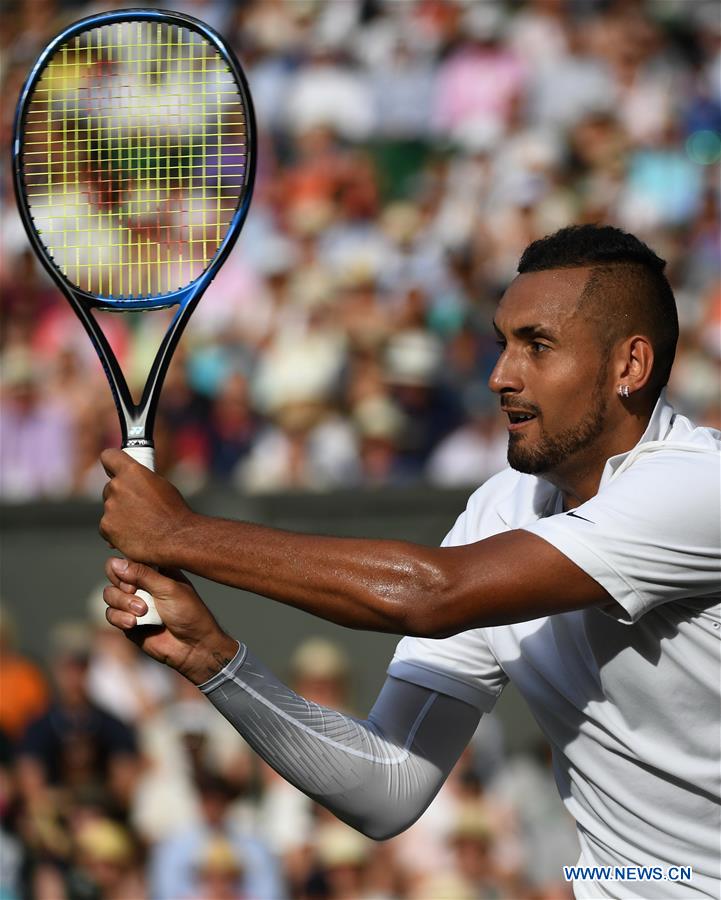 (SP)BRITAIN-LONDON-TENNIS-WIMBLEDON-DAY 4