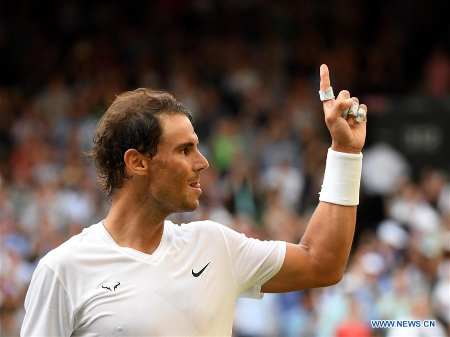 (SP)BRITAIN-LONDON-TENNIS-WIMBLEDON-DAY 4