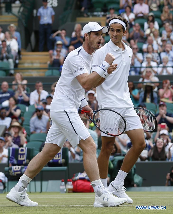 (SP)BRITAIN-LONDON-TENNIS-WIMBLEDON-DAY 4
