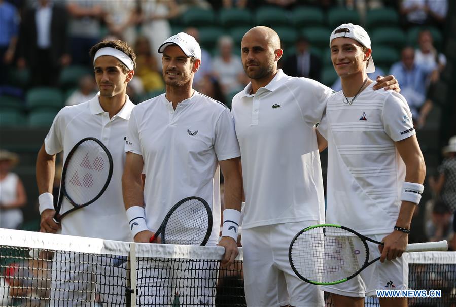 (SP)BRITAIN-LONDON-TENNIS-WIMBLEDON-DAY 4