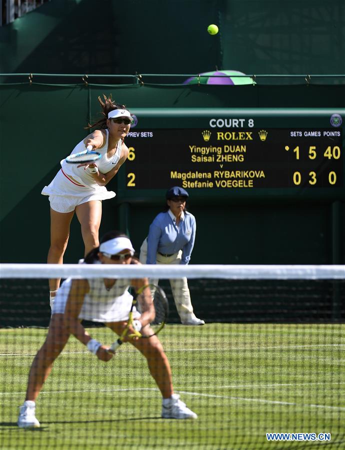 (SP)BRITAIN-LONDON-TENNIS-WIMBLEDON-DAY 4