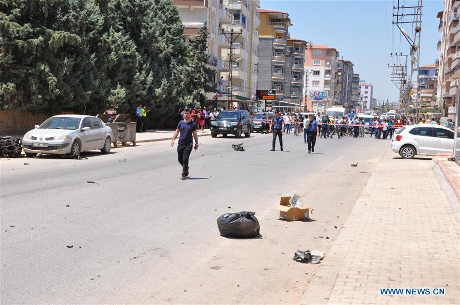 TURKEY-HATAY-REYHANLI-CAR EXPLOSION