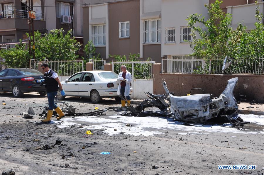 TURKEY-HATAY-REYHANLI-CAR EXPLOSION