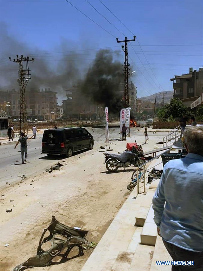 TURKEY-HATAY-REYHANLI-CAR EXPLOSION