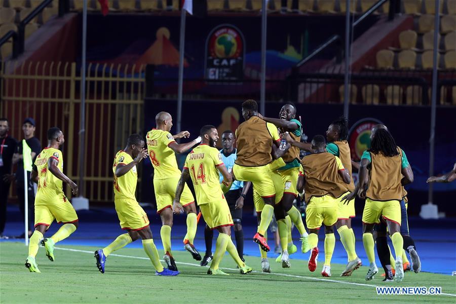 (SP)EGYPT-CAIRO-FOOTBALL-AFRICA CUP OF NATIONS-BENIN VS MOROCCO