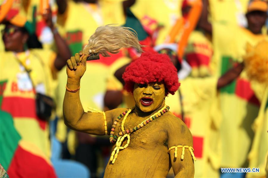 (SP)EGYPT-CAIRO-FOOTBALL-AFRICA CUP OF NATIONS-BENIN VS MOROCCO