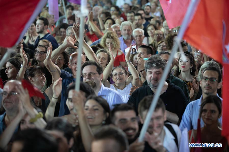 GREECE-ATHENS-ELECTIONS-RALLY-TSIPRAS