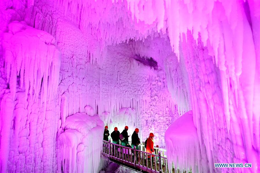 CHINA-SHANXI-XIANGNING COUNTY-ICE CAVE (CN)