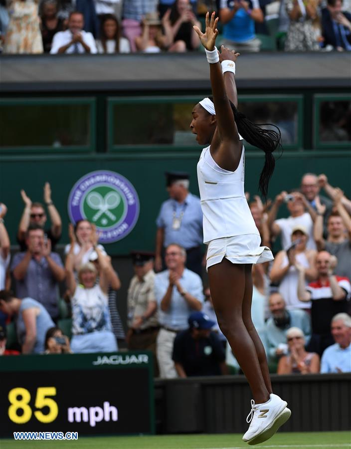 (SP)BRITAIN-LONDON-TENNIS-WIMBLEDON-DAY 5