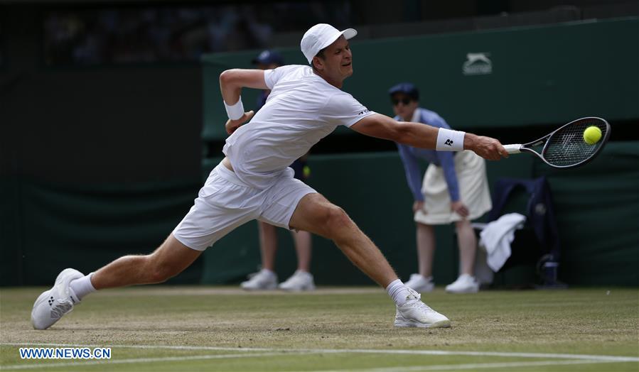 (SP)BRITAIN-LONDON-TENNIS-WIMBLEDON-DAY 5