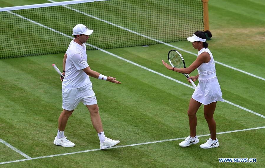 (SP)BRITAIN-LONDON-TENNIS-WIMBLEDON-DAY 6