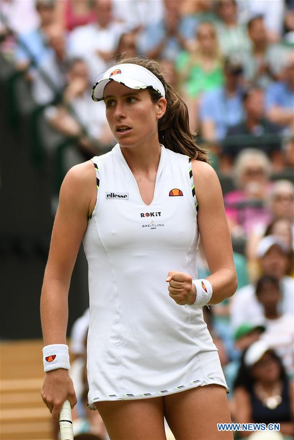 (SP)BRITAIN-LONDON-TENNIS-WIMBLEDON-DAY 6