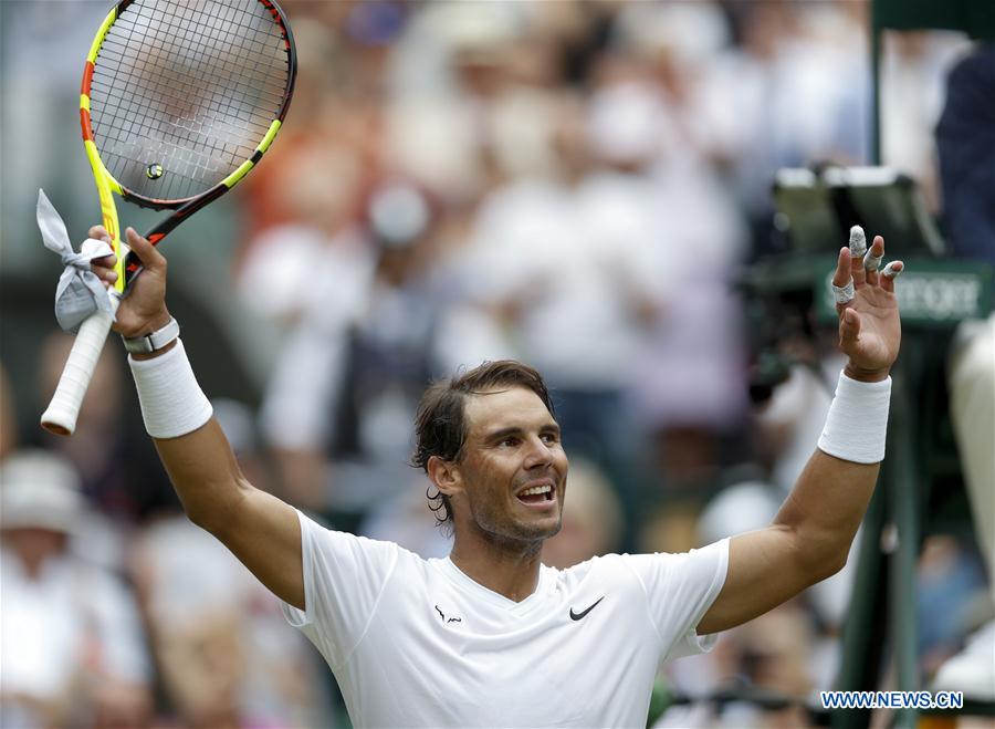 (SP)BRITAIN-LONDON-TENNIS-WIMBLEDON-DAY 6