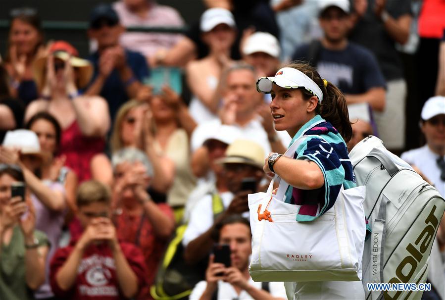 (SP)BRITAIN-LONDON-TENNIS-WIMBLEDON-DAY 6